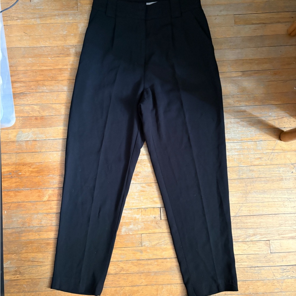 H&M Women’s Black Work Pants Slacks Size 4